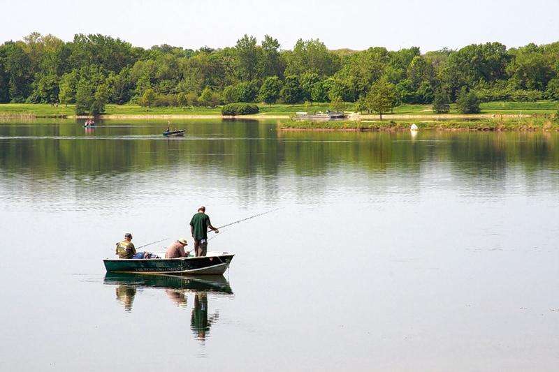 There's plenty of places to catch some fish in the Lake County Forest  Preserves