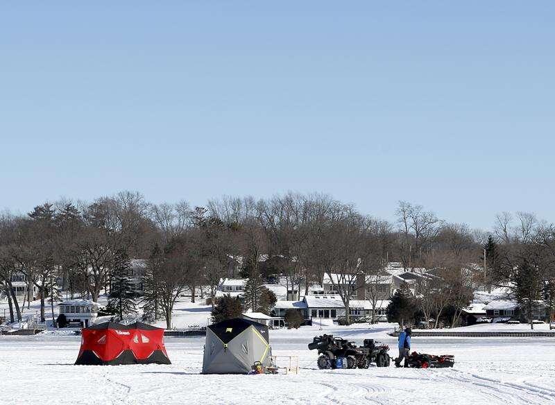 It hasn't been a good year for ice fishing