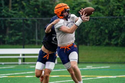 A Division I prospect for his blocking, Naperville North tight end Aiden Trasatt aims to be ‘dual threat’