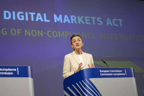 European Union accuses Facebook owner Meta of breaking digital rules with paid ad-free option