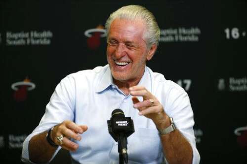 Heat President Pat Riley expresses hope for team's future