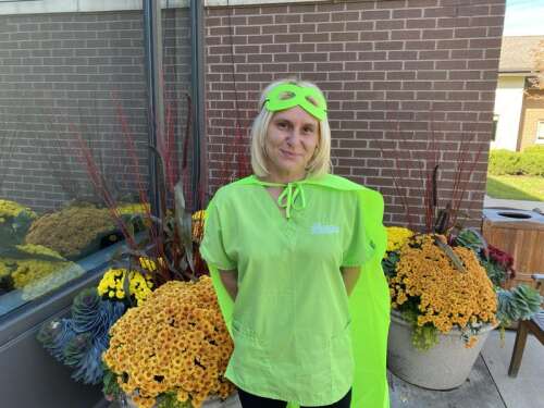 Resident assistant manager at The Springs is a true superhero