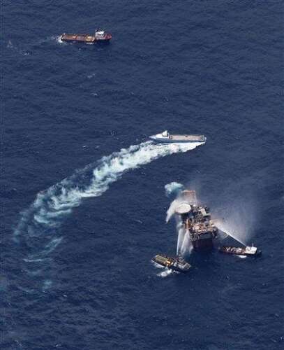 Coast Guard: No oil sheen from Gulf explosion