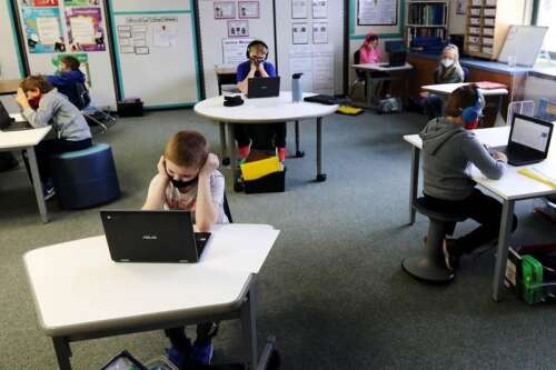 Parents, students in districts 47, 300 happy, hopeful with return to ...