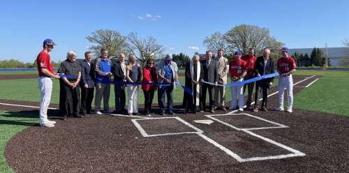 Marmion Academy holds ribbon cutting, dedication for Regole Park - Vimarsana News