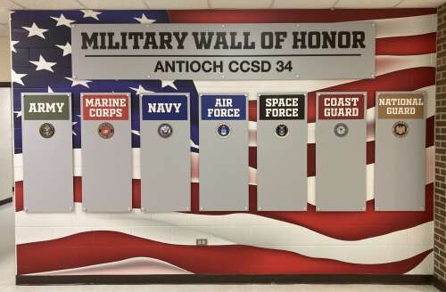 Antioch District 34 to add first round of names to Military Wall of Honor - Vimarsana News