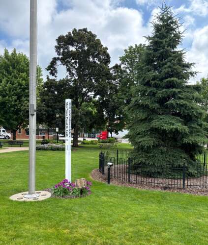 Libertyville Sunrise Rotary peace pole donation to be installed soon in Cook Park