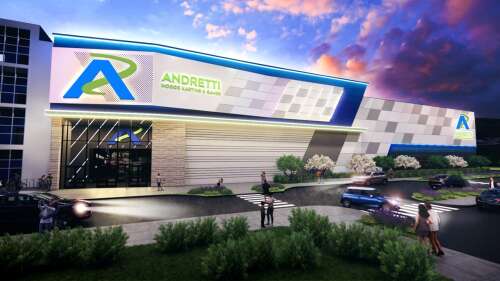 The long-anticipated Andretti Indoor Karting &amp; Games in Schaumburg has set Tuesday, March 10 as its expected opening day. The 25-year-old company has 12 existing locations in the U.S. with the Sch...