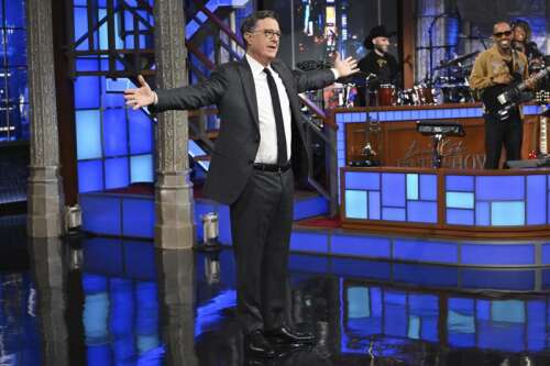 Facts Matter: Colbert not shifting from late-night host to dog rescuer