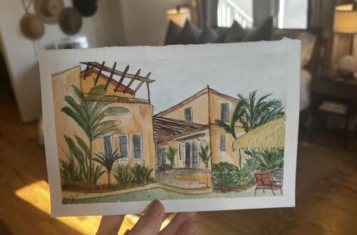 ‘To anyone who lost their home in the #lafire I will paint it for free’
