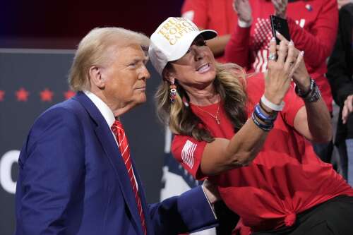 Trump says he is the ‘father of IVF’ at all-women town hall event