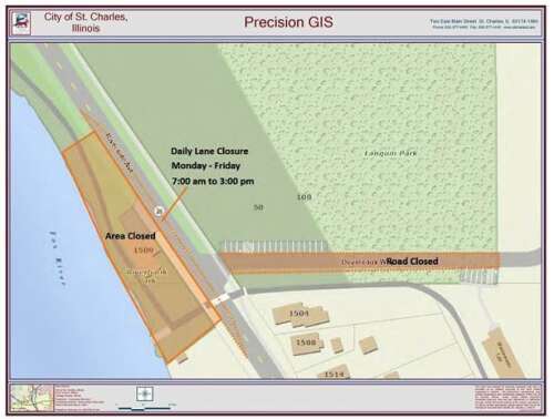 Lane closures planned along South Riverside Ave. during work on St. Charles lift station - Vimarsana News