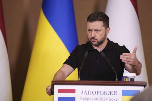 Russian missile strike kills 41 people and wounds 180 in Ukrainian city of Poltava, Zelenskyy says