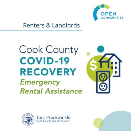 Open communities partners with Cook County to offer rental assistance