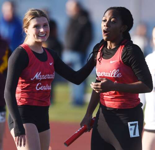 Girls track and field: Prospect shows its depth while winning relays ...