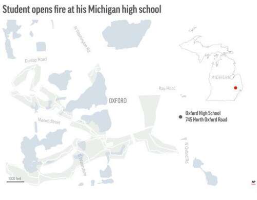 Parents of Michigan boy charged in Oxford school shooting