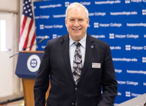 Kelley takes over brother's judge seat after 23 years on Harper College board