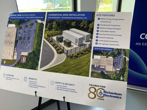 ComEd and Richardson Electronics Announce Battery Storage Expansion in Illinois