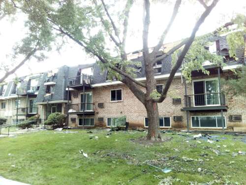 Investigators search for cause of Mount Prospect apartment blaze
