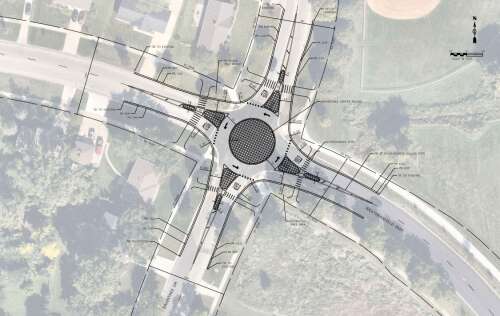 Schaumburg considers adding a fourth traffic roundabout - Vimarsana News