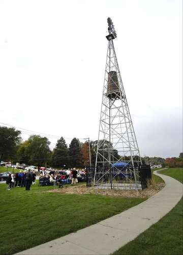 Historic windmill arrives back home in Elgin