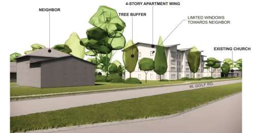 Senior apartment building’s 4-story height next to homes not ‘going to fly,’ Arlington Heights mayor says