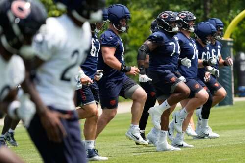Projecting the Bears' 53-man roster heading into training camp