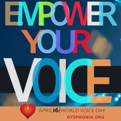 Raising Awareness on World Voice Day for Life-Changing Voice Disorders