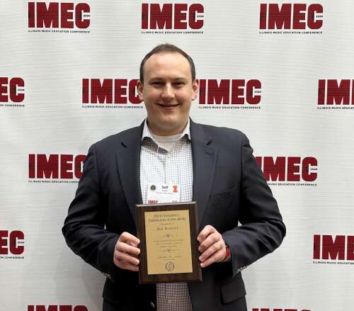 Huntley High orchestra director recognized as Outstanding Emerging Educator of the Year - Vimarsana News