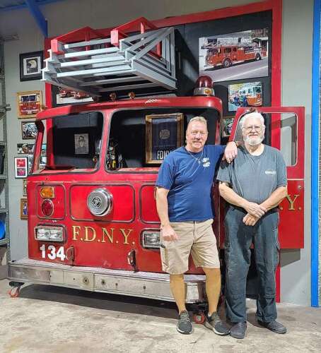 'Count us in': How four Elgin firefighters delivered a ladder truck to ...