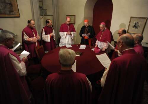 Vatican takes first steps running pope-less church