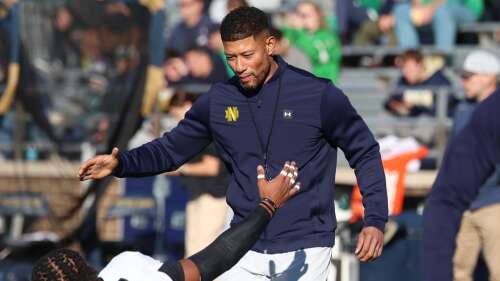 Freeman says he's ‘all-in' with Notre Dame