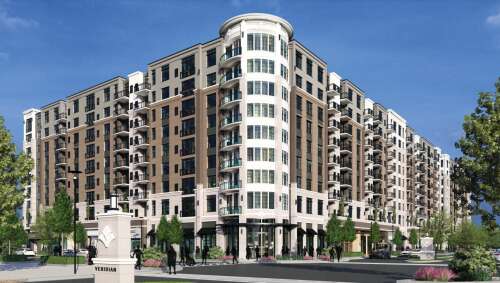 Schaumburg approves 321 high-rise apartments, 66 more rowhomes in Veridian development