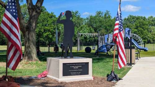 ‘The life of an angel’: Plainfield monument dedicated to slain 6-year-old Palestinian-American boy