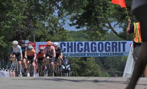 ‘Like a festival with bike racing': Chicago Grit series combines cycling competition with family fun