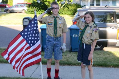 Aurora Boy Scouts to celebrate Labor Day by lining streets with flags