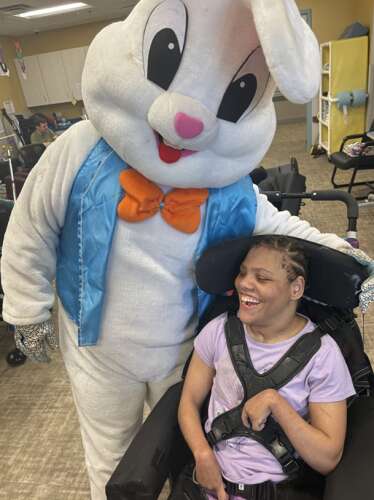 Marklund residents treated to adaptive Easter fun at Elgin church