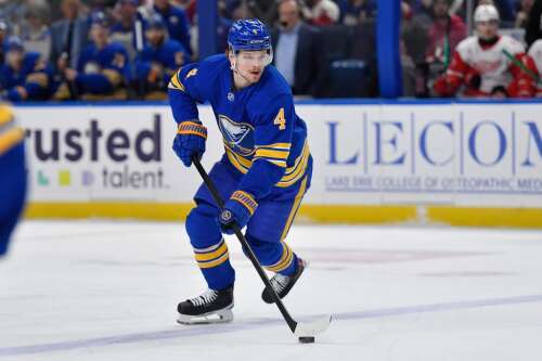 Powers: Could Blackhawks pursue Sabres defenseman Bowen Byram? What I'm hearing