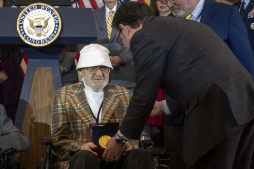 Good News Sunday: Suburban Ghost Army veteran receives Congressional Gold Medal - Vimarsana News