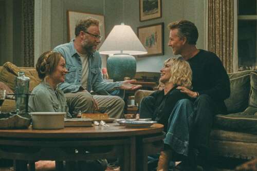 More than just a meal is on the table in Olivia Wilde’s dinner party comedy of manners ‘The Invite’