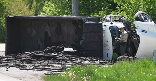 Two women killed in dump truck crash identified