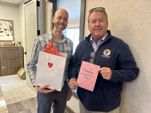 Local state senators distribute over 9,000 valentines to local senior and assisted living communities - Vimarsana News