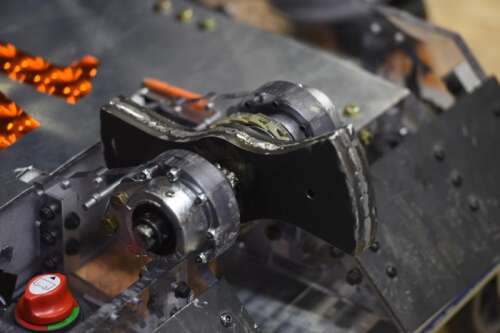 Robots rumble in high school competition