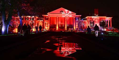 If it were part of a friendly neighborhood competition, McCormick House at Cantigny would be the odds-on favorite to win a holiday lights battle.  The historic home and grounds in Wheaton will be awas...