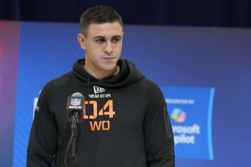 NFLのコンバインを通過する、ニューオーリンズの攻撃で殺された兄弟に触発されたジャックベック
