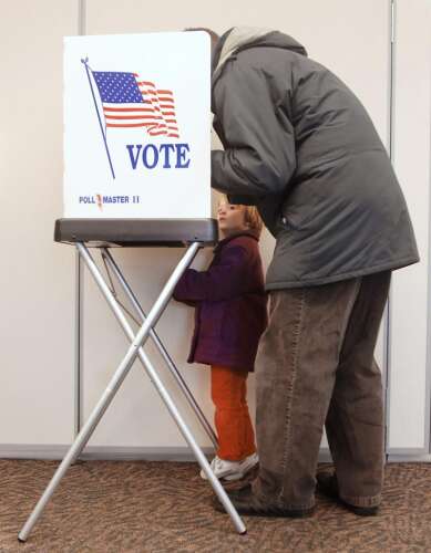 Can you use your cellphone while voting?