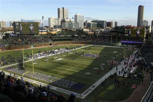 NU at Wrigley: Traveling Wildcats reflect on changing venues