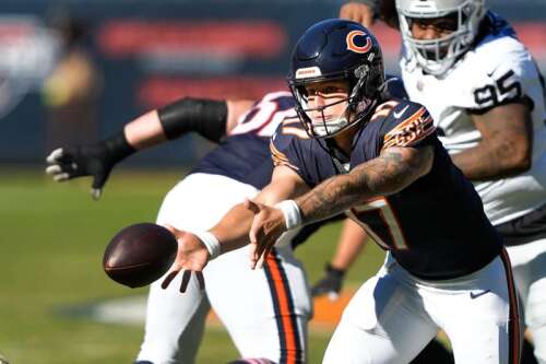 Who is Chicago Bears quarterback Tyson Bagent? The son of 'The