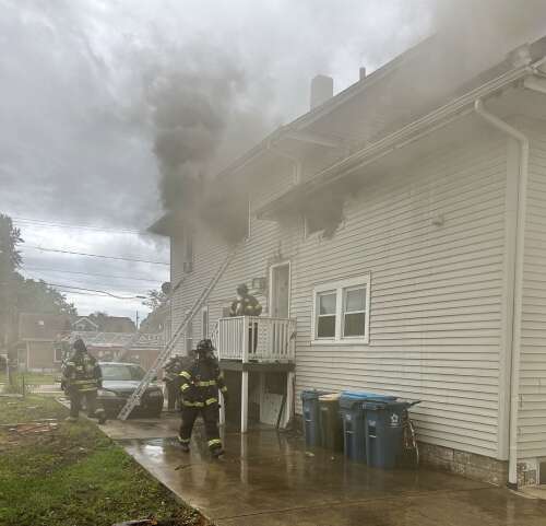 Fire in Aurora Thursday displaces three residents