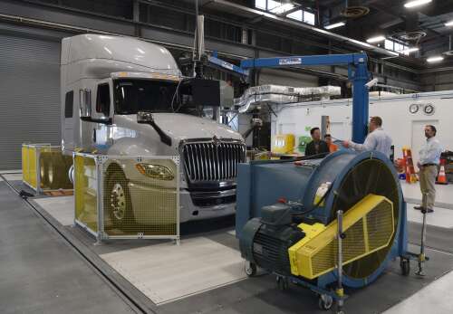 Road-hogging, diesel-guzzling, pavement-shaking trucks may hardly seem candidates for scientific breakthroughs. But researchers at Argonne National Laboratory in Lemont would disagree. A team at Argon...